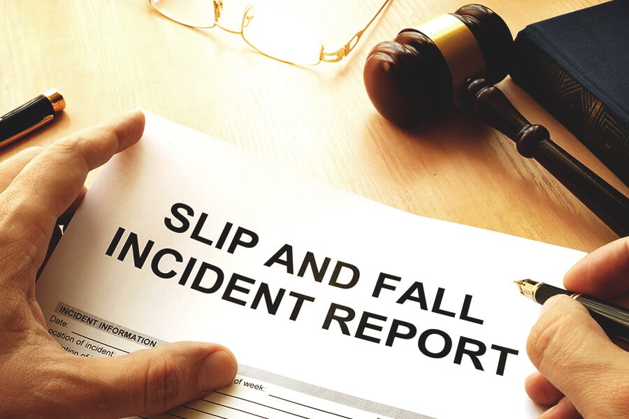 slip and fall case evaluation