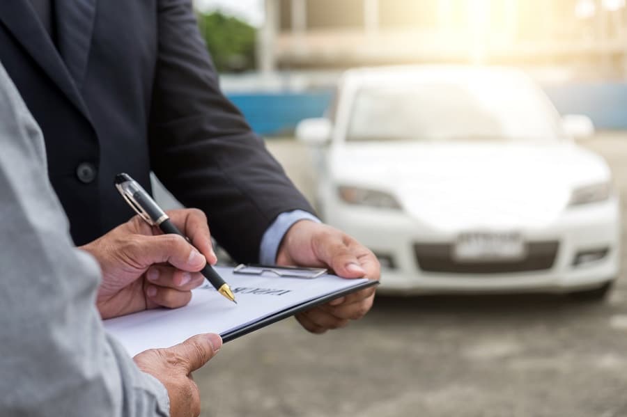 Auto Insurance Signing